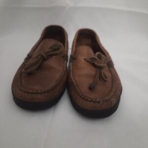 Cole Haan Tan Leather Loafers